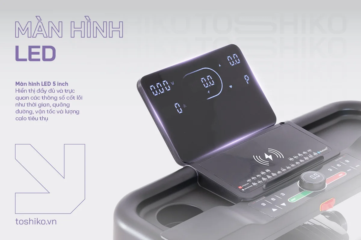 Máy chạy bộ đa năng Toshiko Ultra Storm